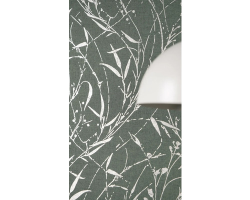 Behang met bloemmotief