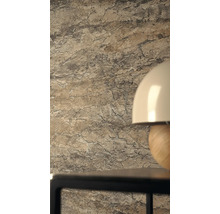 Behang met steenmotief