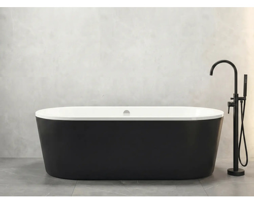 Vrijstaand bad met kraan voor badkamer