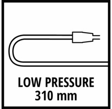 Symbool lage druk 310 millimeter