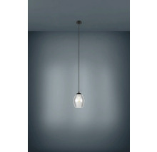 Hanglamp met glazen kap