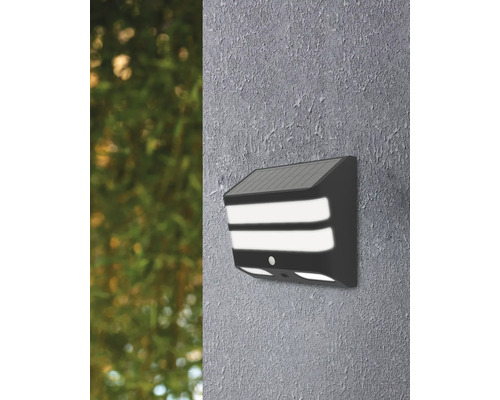 Solar lamp voor wandmontage