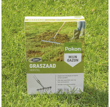 Pokon graszaad herstel voor 20 tot 30 vierkante meter, kiemt vanaf 6 graden, verrijkt met startvoeding.