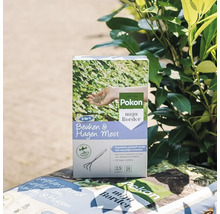 Pokon Beuken & Hagen Mest, 2,5 kilogram verpakking met organische meststof voor het bemesten van hagen en beuken.