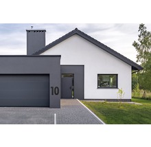 INTERSTEEL Huisnummer XL 30 cm mat zwart, nummer 8-thumb-1