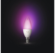 Philips Hue E14 ledlamp White and Color Ambiance in kaarsvorm.