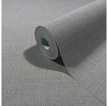Behangrol met fijne textuur in linnenlook