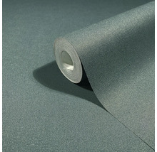 Rol effen vliesbehang met fijne structuur en linnenlook.