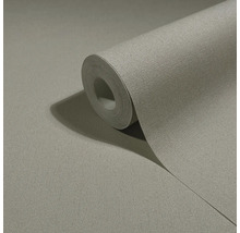 Gestructureerd behang met fijne linnenlook op rol.