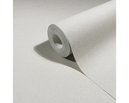 Gestructureerd vliesbehang met linnenlook, rol.