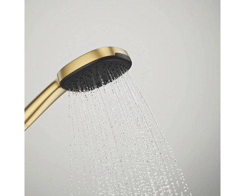 Handdouche met stromende waterstraal