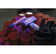 Edding 8280 securitas UV marker met hamer op ronde objecten
