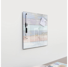 Magnetisch bord met stift en boter-kaas-en-eieren spel