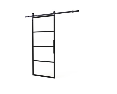 Schuifdeur met beslag voor wandmontage