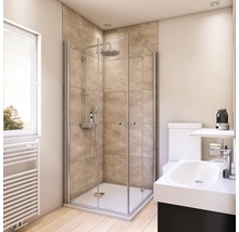 BREUER Doucheachterwand Decodesign beige 210x100 cm