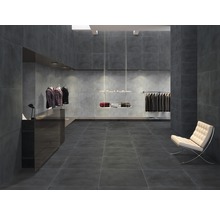 Wand- en Vloertegel Cementine antraciet 59,7x119,7 cm gerectificeerd