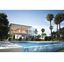 Modern huis met zwembad en grote tuin