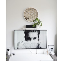 NEXTIME Wandklok Bella hout ø 50 cm