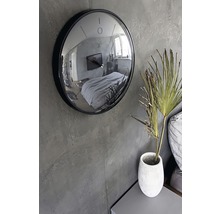 NEXTIME Wandklok Glam zwart ø 40 cm