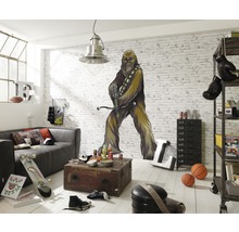 Jongenskamer met Star Wars muursticker en industriële decoratie.