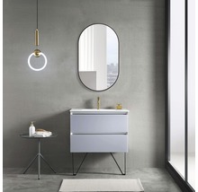 Spiegel Black oval 60x100 cm-thumb-2 Spiegel Black oval 60x100 cm-thumb-2