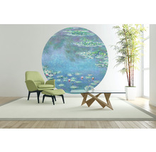 SPECIAL DECORATION Fotobehang vlies Monet Waterlelies ø 142,5 cm