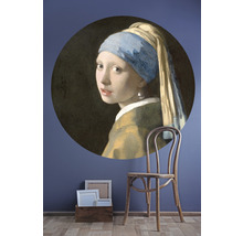 SPECIAL DECORATION Fotobehang vlies Vermeer Meisje met de parel ø 142,5 cm