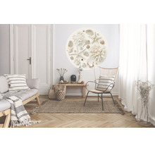 SPECIAL DECORATION Fotobehang vlies Schelpen ø 142,5 cm