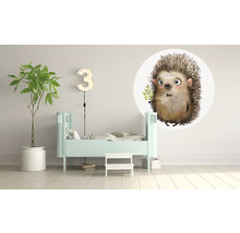 SPECIAL DECORATION Fotobehang vlies Egel met takje ø 190 cm