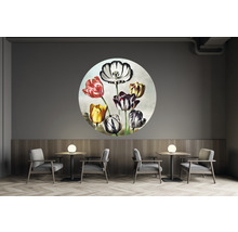 SPECIAL DECORATION Fotobehang vlies Thornton Tulpen ø 190 cm