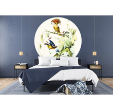 SPECIAL DECORATION Fotobehang vlies Vogels I ø 190 cm
