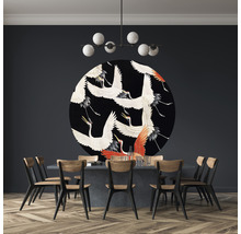 SPECIAL DECORATION Fotobehang vlies Kraanvogels I ø 190 cm