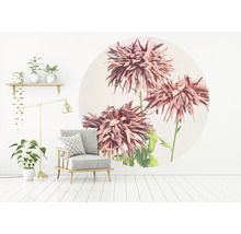 SPECIAL DECORATION Fotobehang vlies Chrysanten ø 190 cm