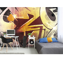 SPECIAL DECORATION Fotobehang vlies Graffiti 340x254 cm