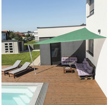 WINDHAGER Schaduwdoek Capri driehoek groen 500x500x500 cm