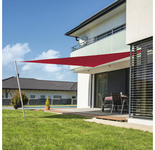 WINDHAGER Schaduwdoek Cannes driehoek terra 400x400x400 cm