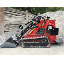 Rode PowerPac ML300 minilader met rupsbanden en schep