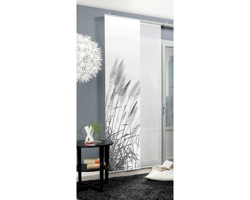 Decoratief schuifelement met plantenmotief voor ramen en deuren