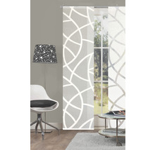 HOME FASHION Paneelgordijn Cassé wit 60x245 cm