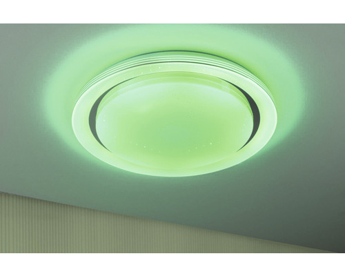 Ronde plafondlamp met verlichting