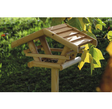DOBAR Vogelhuis Bernie grenenhout met voet, 37x28x101 cm-thumb-2 DOBAR Vogelhuis Bernie grenenhout met voet, 37x28x101 cm-thumb-2