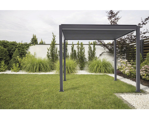 MIRADOR Paviljoen Classic aluminium-staal antraciet 300x400 cm, hoogte 250 cm