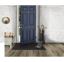 Deurmat rubber Eco Contures zwart 60x90 cm