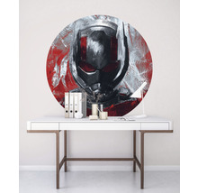 Muursticker met Ant-Man-motief boven een bureau