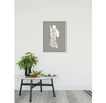 KOMAR Poster Star Wars silhouette quotes Leia 30x40 cm
