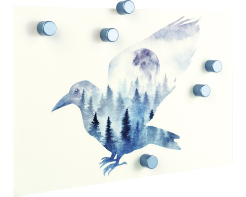 Magnetisch bord met vogelmotief en bos