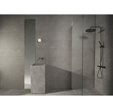 Wandtegel Montana darkgrey 30x90 cm gerectificeerd