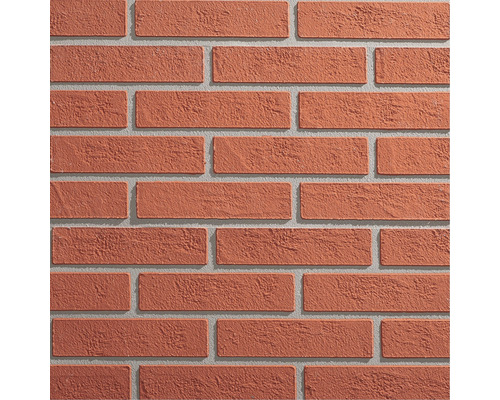 Bakstenen gevel met rechthoekige bakstenen