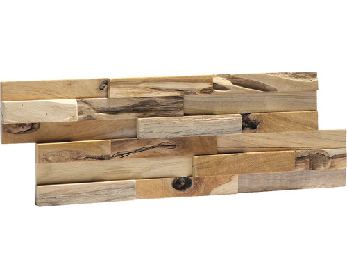 Houten wandbekleding van teakhout voor wanddecoratie