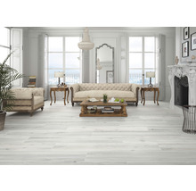 Wand- en vloertegel houtlook ville blanco 30x150 cm gerectificeerd